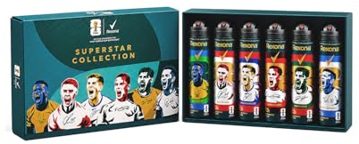 Rexona Cofanetto Regalo FIFA World Cup 2026TM Superstar Collection, Deodoranti Spray Uomo Antitraspiranti, 72H di Protezione Contro Sudore e Odori, Idea Regalo per Tifosi, Invisible Ice Fresh, 6x150ml