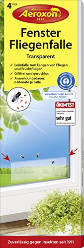 Aeroxon Fensterfliegenfalle transparent, 1 Stk