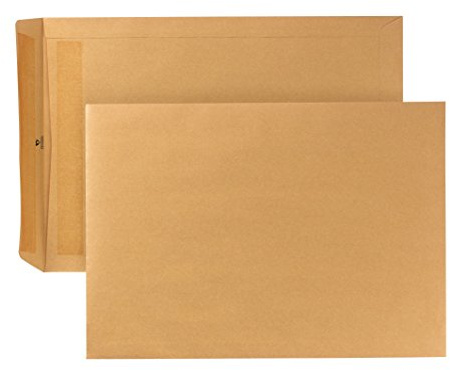 POSTHORN B4 (353 x 250 mm) självhäftande brun 90 g 250 stycken
