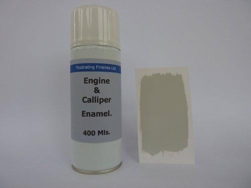 1 x 400ml Aerosol Light Grey High Temperature Gloss Brake Caliper & Engine Paint