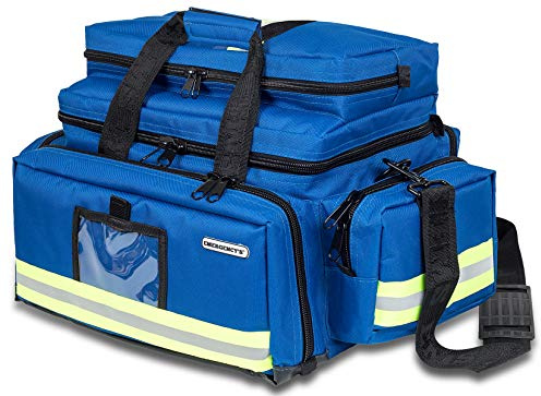 ELITE BAGS (Emergency's - Great Capacity Notfalltasche | Royalblau | abnehmbarer Schultertragegurt