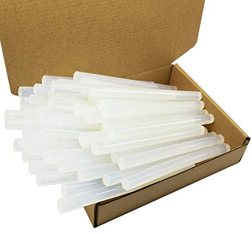 FZGUSYAF 40 Piezas Barras de Pegamento Caliente 11x150mm Adhesivo Transparente para Pistola de Pegamento Termofusible de 11mm