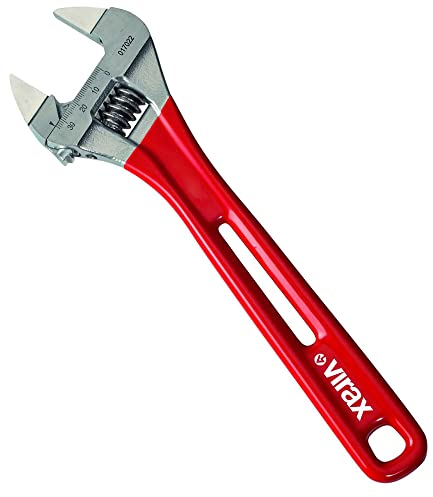 Virax extra leichter Rollgabelschlüssel 10 - 250mm mit Skala und großer Öffnung