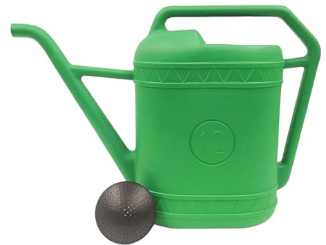 La zappa Arrosoir à oignons en plastique vert pour arrosage de jardin (capacité 12 litres)