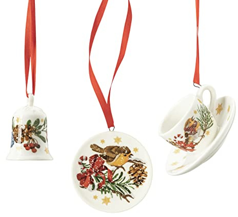 Hutschenreuther Sammelserie 2022 Leise rieselt der.. Mini-Set 3teilig Tasse