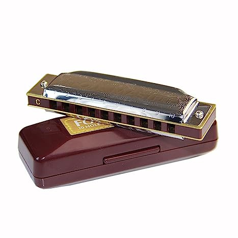 Mundharmonikas Mundharmonika Standard Anfänger Diatonische Mundharmonika 10 Löcher Tonart C