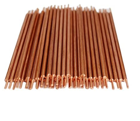 Schweißelektrode 3 x 100 mm Punktdurchmesser 1,4 mm/1,8 mm Punktschweißstäbe Nadeln Aluminiumoxid Kupfer Schweißstab Elektroden für Punktschweißgerät Schweißstab (Größe : 3 x 100 x 1,8 mm 5 Stück)