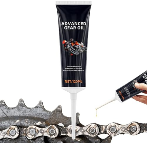 Cire pour chaîne de moto, lubrifiant pour chaîne de moto - Huile de chaîne efficace pour lubrifiant de chaîne | Huiles moteur Lubrifiant pour chaîne à répartition uniforme Protection longue durée pour