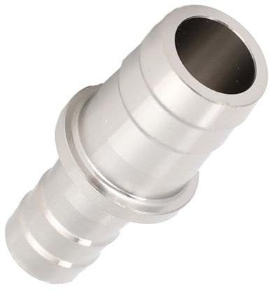 Aquarium-Schlauchadapter, Aquarium-Edelstahl-Wasserrohr-Adapter, Verbindungsstück für Aquarium (12 bis 16 mm Reduzierstück aus Edelstahl)