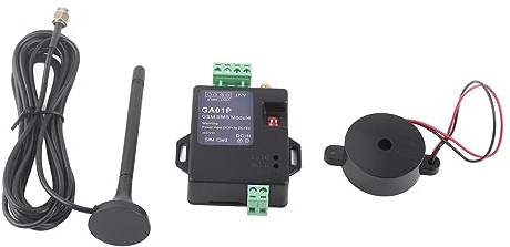 GSM Power Failure Alarm Kit with SMS Alert and 1 Input | Compact remote , metal housing, compatible with door or motion sensors, easy DIY installation, supports 6