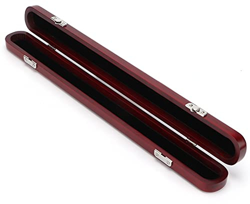 Joyance Taktstock Box Taktstock Box Holz Leiter Stange Aufbewahrungsbox Schutzhülle für Musikschlagstock Musikinstrument Accories Kompaktes Design Holzkonstruktion