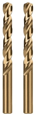 Misuyue 9mm M35 Cobalt Drill Bits, 2pcs Metal HSS Twist Drilling Bit | Carbide Drill Bits suitable for Stainless Copper Plastic Hard Materials, Wood Drill Bit