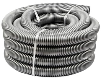 For Staubsauger Und Den Einsatz In Der Industrie: Weicher Vakuumschlauch Mit 38 Mm Innendurchmesser Und Gewinde, Zubehör(Black-5 m)