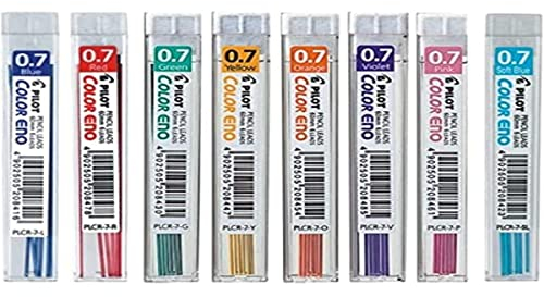 Pilot PLCR-7-SL Eno Minen, 0,7 mm, Mehrfarbig, 8 Stück