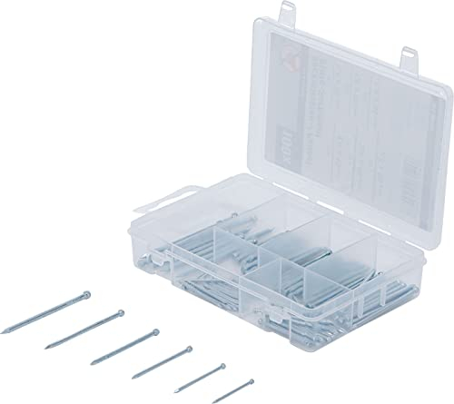 BGS Diy 88178 | Skirting Board / Baseboard Pin Set | 100 pcs.