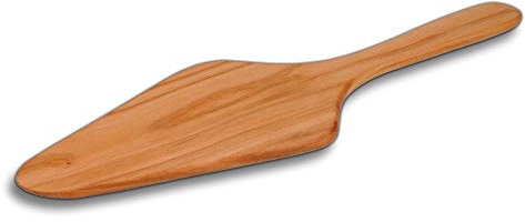 HOFMEISTER® Lot de 10 pelles à tarte en bois de cerisier, 30 cm, robuste, résistante à la chaleur, en provenance d'Europe, pas de rayures, pas de plastique dans la nourriture, accessoires de cuisine