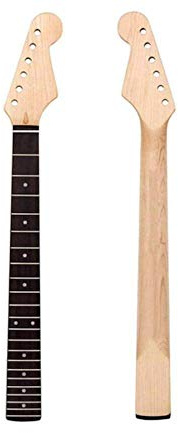 Strar - Mástil de guitarra eléctrica, diapasón de palisandro de 22 trastes para ST