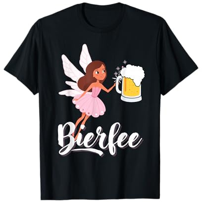 Bier Party JGA Junggesellenabschied Festival Lustige Bierfee T-Shirt