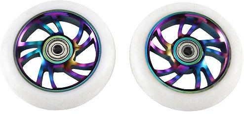 yilin 2 StüCk 110 mm Scooter- -Aluminium, VerschleißFeste PU-Stunt-Scooter-Teile, Kick-Scooter-ZubehöR