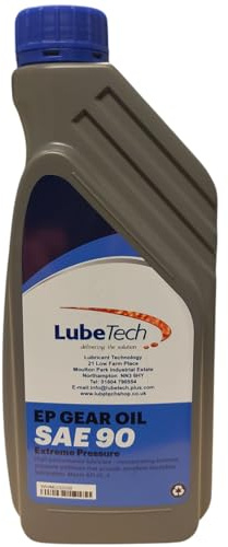 EP90 HYPOID GEAR OIL 1L API GL4 EXTREME PRESSURE STRAIGHT SAE 90 GEAR OIL YELLOW METAL SAFE