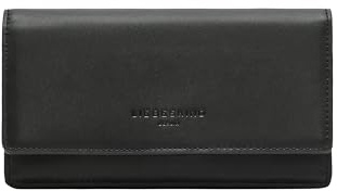 LIEBESKIND Berlin Leder Geldbörse Slam Wallet Black schwarz