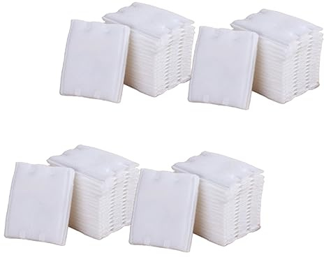 TOPPERFUN Discos Desmaquillantes sin Dejar Residuos de Doble Cara de Algodón Blanco de Tejido No Tejido 222 Piezas para Cuidado Cutáneo Ideales para Mujeres