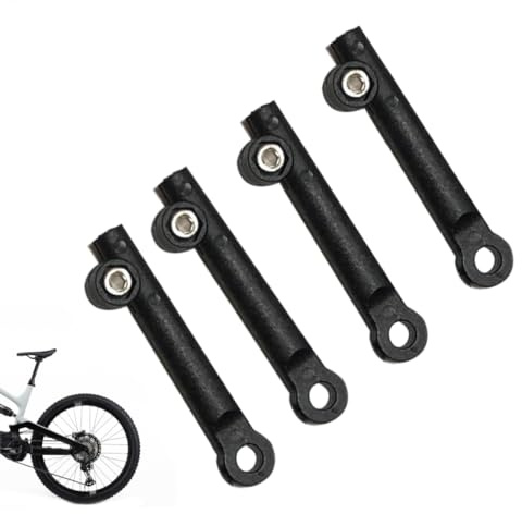 Dayysiuy Fahrrad Schutzblech Set 4 Stück Fahrradschutzblech-Stützrahmen 20-26 Zoll Verstellbarer Spritzschutzset Edelstahl Fahrrad-Schutzblech-Halterung Zum Schutz Vor Spritzwasser Schmutz Für Bike