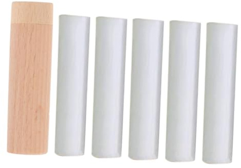 Beavorty Bastoncini Inalatori Nasali in Legno Faggio per Aromaterapia con Ricariche in Stick per Olio Essenziale Congestione e Profumo Rinfrescante per Uso Personale