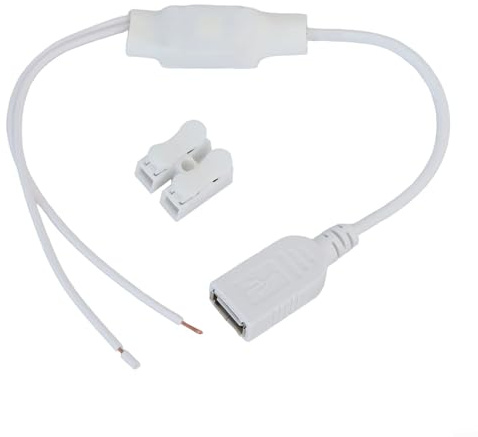 Adaptador de corriente alterna de 220 V a CC 5 V USB transformador para cámara inalámbrica y con protección contra sobrecarga y prevención de cortocircuitos