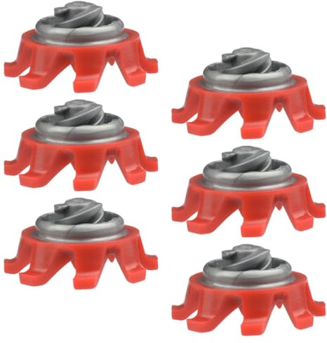 Alasum Clavos para Zapatos de Golf 6 Piezas, Tacos Antideslizantes de TPU Resistentes al Desgaste, Recambio para Calzado Deportivo, Accesorios para Golf Duraderos y Ligeros