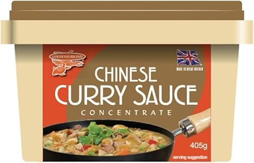Chinese Curry Sauce Paste 405g | Authentic Takeaway-Style Curry Flavour | Ready-to-Use Concentrated Paste | Ideal for Stir-Fries, Curries & Noodles