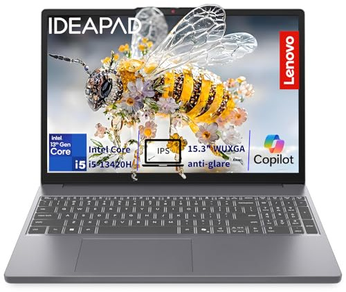 Lenovo 2026 Premium Business & Student Laptop, 15 WUXGA Display with Microsoft 365, 13th Gen Intel Core i5-13420H (8-Core), 16GB DDR5, 512GB SSD, WiFi 6, Windows 11, Lightweight, Long Battery Life