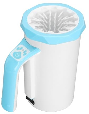 Limpiador de patas para perros, Limpiador de patas for perros con potente mango recargable y control for grandes