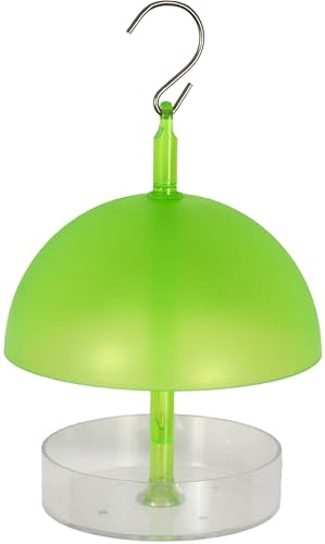 Supa Robin and Small Wild Bird Feeder Attracts Small Garden Birds, Hanging Bird Seed Feeder Perfect for Seed Mixes, Suet Pellets and Mealworms, with Drainage Holes