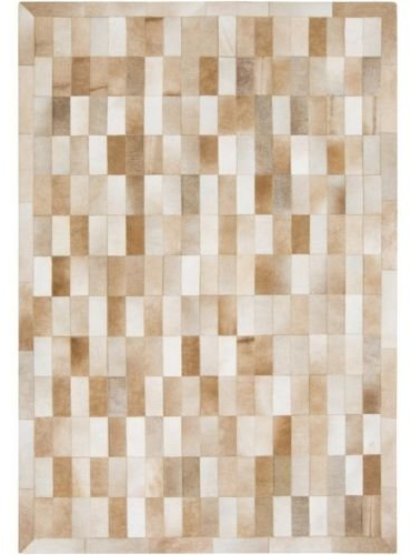Vip-leather NEU KUHFELL Patchwork Teppich Cod 803 (120 cm x 180 cm)