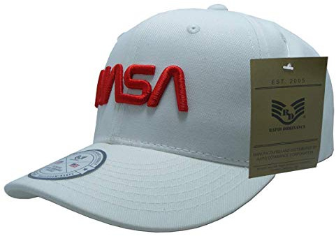 Rapid Dominance Unisex Nas5-wo-wht Cap, Weiß, Einheitsgröße