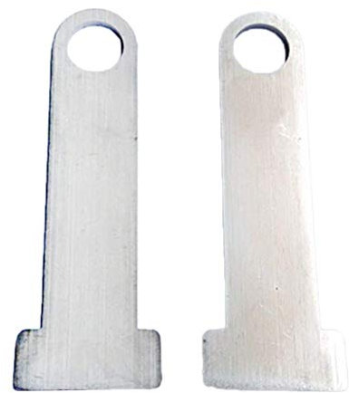 zalati Barra di fissaggio con fibbia aperta/completa per motocicletta 2 pezzi Tappetino di bloccaggio a sgancio rapido in metallo per gancio per casco Facile da installare Uso - Nastro