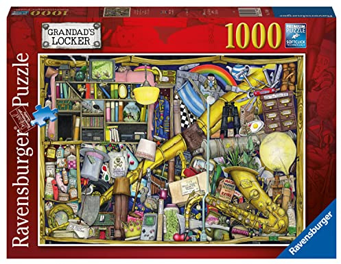 Ravensburger Puzzle: Der Schrank des Großvaters, Puzzle, 1000 Teile, Puzzles für Erwachsene, Puzzle mit 1000 Teilen, Kleber zum Einrahmen von Puzzles, Erwachsenenpuzzle, Geschenke für Erwachsene, 70