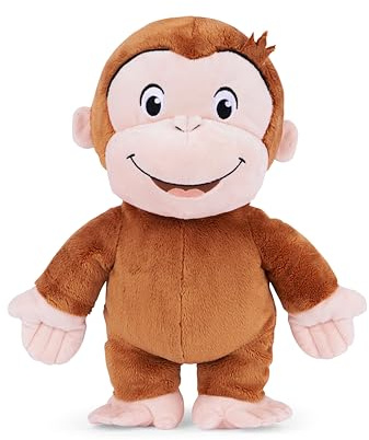 Schmidt Spiele 42814 Curious Georg, Coco den nyfikna apan, 37 cm, XL plyschfigur