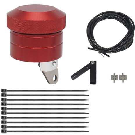 Begchy Motorrad-Kettenöler, Universal-Motorrad-Kettenschmiergerät Robustes Kettenölersystem Kettenöler-Zubehör
