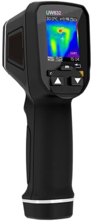 Thermal Imager Infrared Thermal Imager Handheld Thermal Imaging Camera USB Rechargeable 8GB Card Color Display for Building Inspection, HVAC and Electrical
