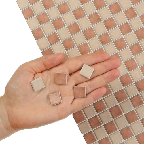 Miniature Dollhouse Flooring, 1:12 Scale Floor Tiles | Set of 150 pcs for Dioramas and Room Decor, REDUCIO!