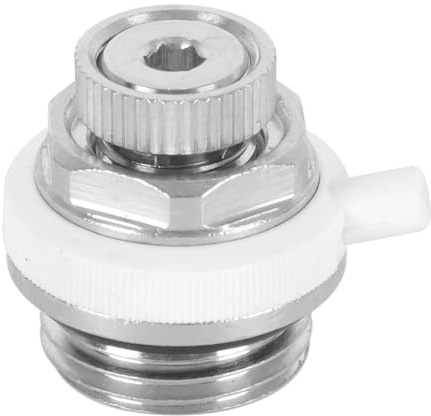 Ieron G1/2 Automatic Air Vent Auto Sheared Self Bleeding Radiator Valve Nickel Plated