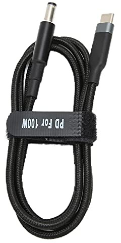 TOPINCN Chargeur JORINDO 100 W, Câble de Chargement pour Ordinateur Portable avec Puces PD et E-Mark pour Les Joueurs et Les Créateurs de Contenu (JD0608-1 (1 mètre))