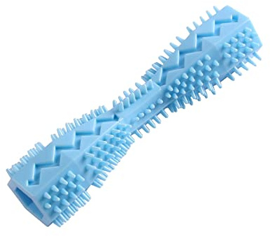 S3YT8U Tuggleksaker för husdjur med tofflor och katter - TPR-hundleksaksset med tuggleksak och ring i form av en björn (A One Size)