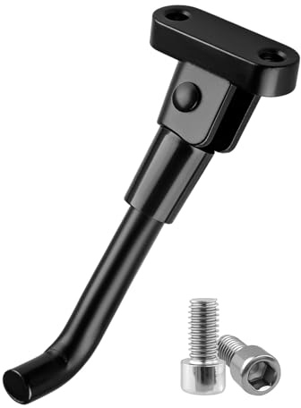 xruc Pata de Cabra para Patinete Eléctrico, Soporte de Aparcamiento en Aleación de Aluminio, Soporte Patinetes Electrico de Accesorios con Tornillos