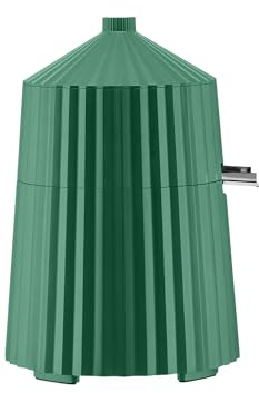 Alessi Plissé MDL07GR/US Elektrische Zitruspresse aus thermoplastischem Harz, US-Stecker 85 W, Grün