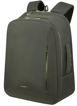 Samsonite Guardit Classy - Bagaglio a mano EasyJet 34 x 20 x 45 cm, 27,5L, 0,70 kg, Borsa da cabina, Zaino da aereo M - Verde (Gunmetal Green)