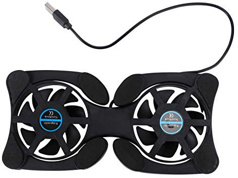 LIFKICH Cuscinetto Raffreddamento Portatile e Pieghevole Per Laptop Ventole Usb Ventole Per Dissipazione Del e Protezione