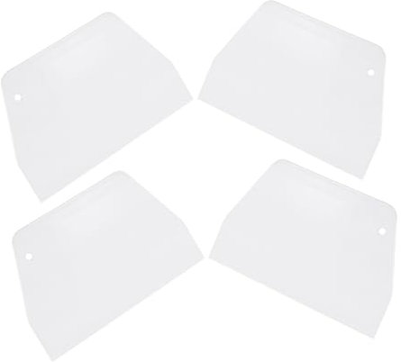 Garneck 4pezzi Raschietti per Decorazione Utensili per Dolci Facili e Maneggiare per e